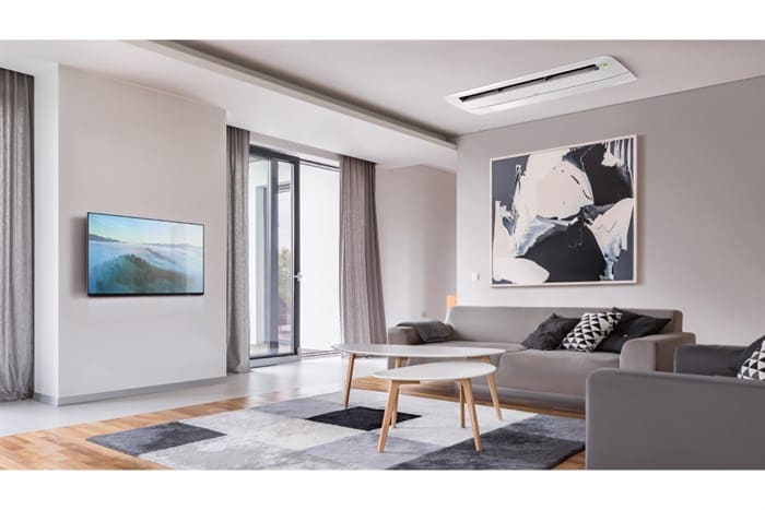 Điều hòa âm trần LG Inverter 12000 BTU 1 hướng thổi ZTNQ12GULA0